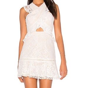 BCBG Max Azria Careen Lace Cutout Dress